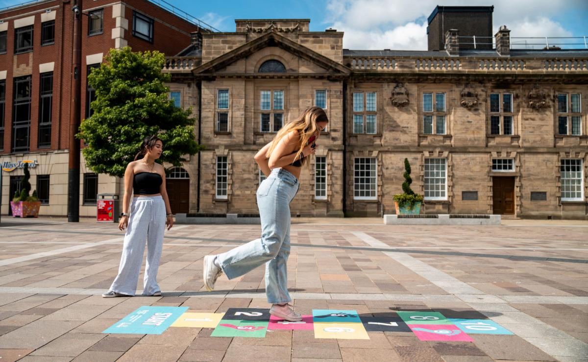 Bringing “old school” games to Sunderland City Centre